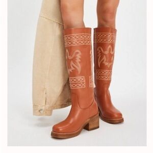 Dingo Avalon Leather Boots, Russet
